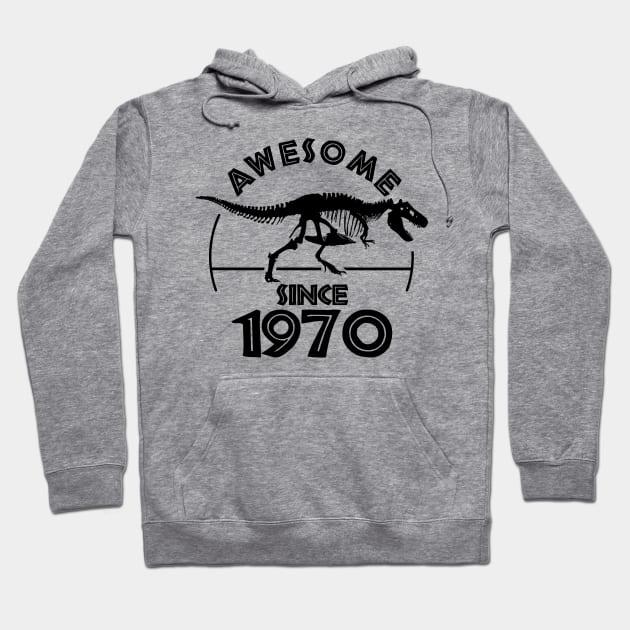 Awesome Since 1970 Hoodie by TMBTM